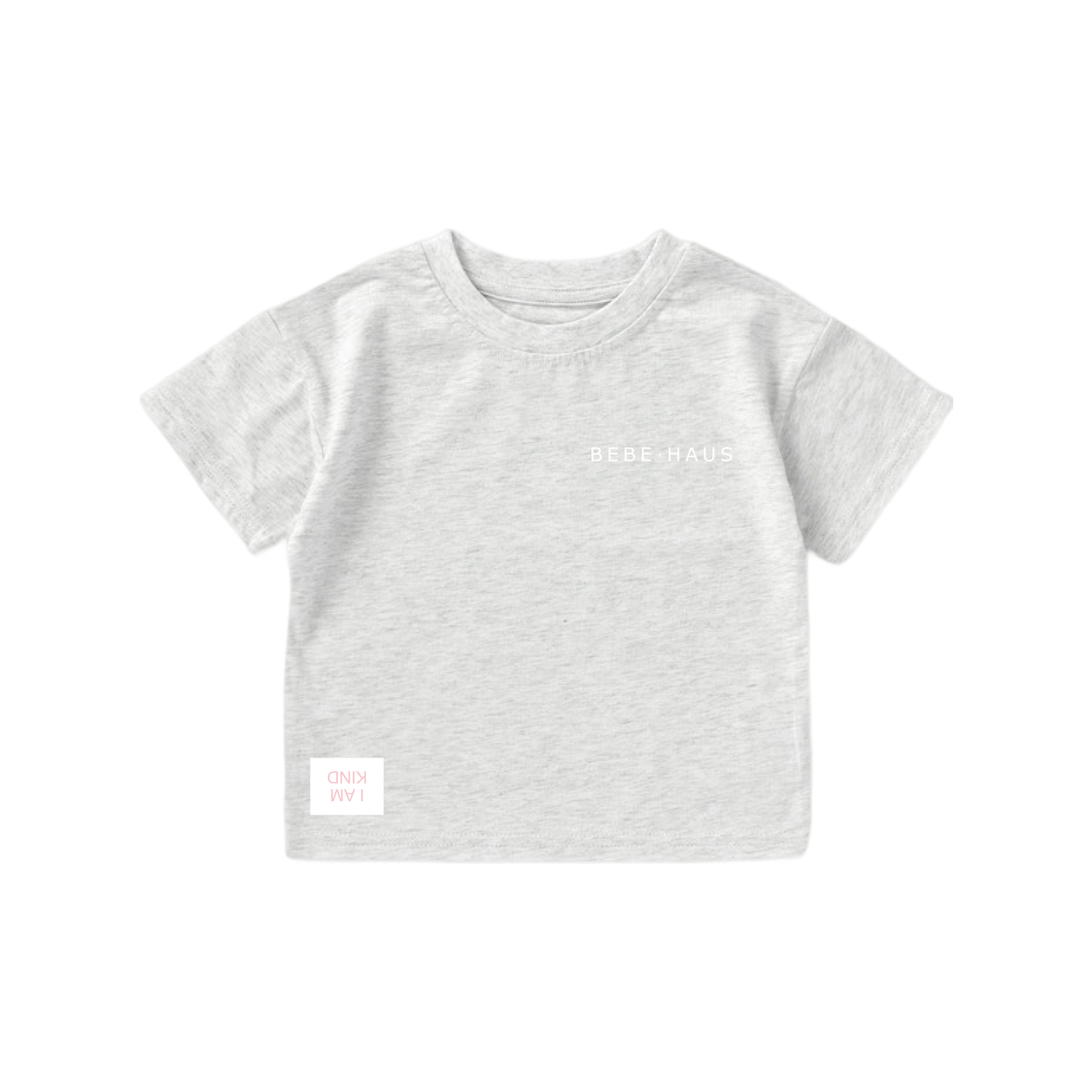 I AM KIND T-shirt - Cloud Grey (Pink Label)