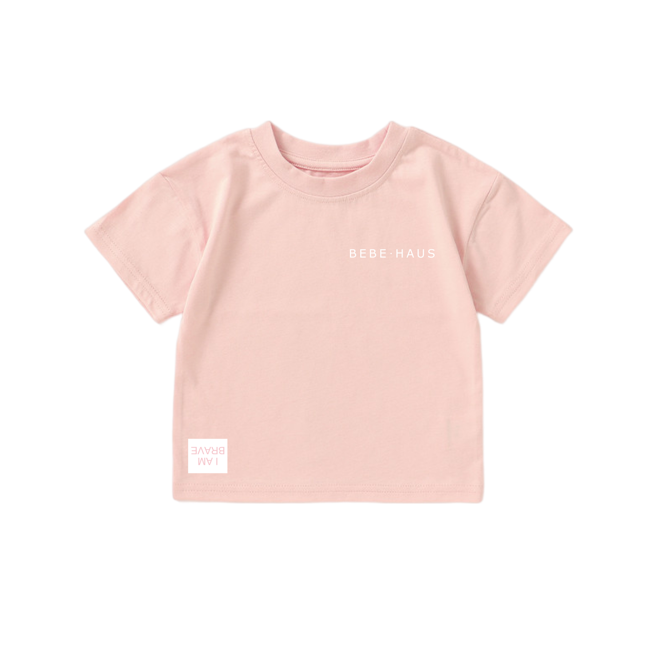 I AM BRAVE T-Shirt - Dusty Pink