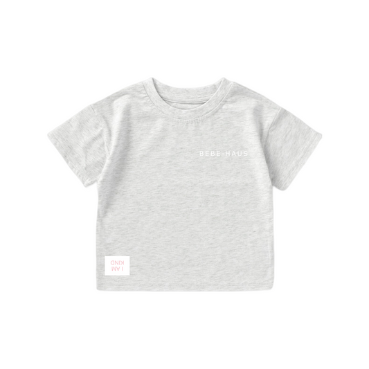 I AM KIND T-shirt - Cloud Grey (Pink Label)