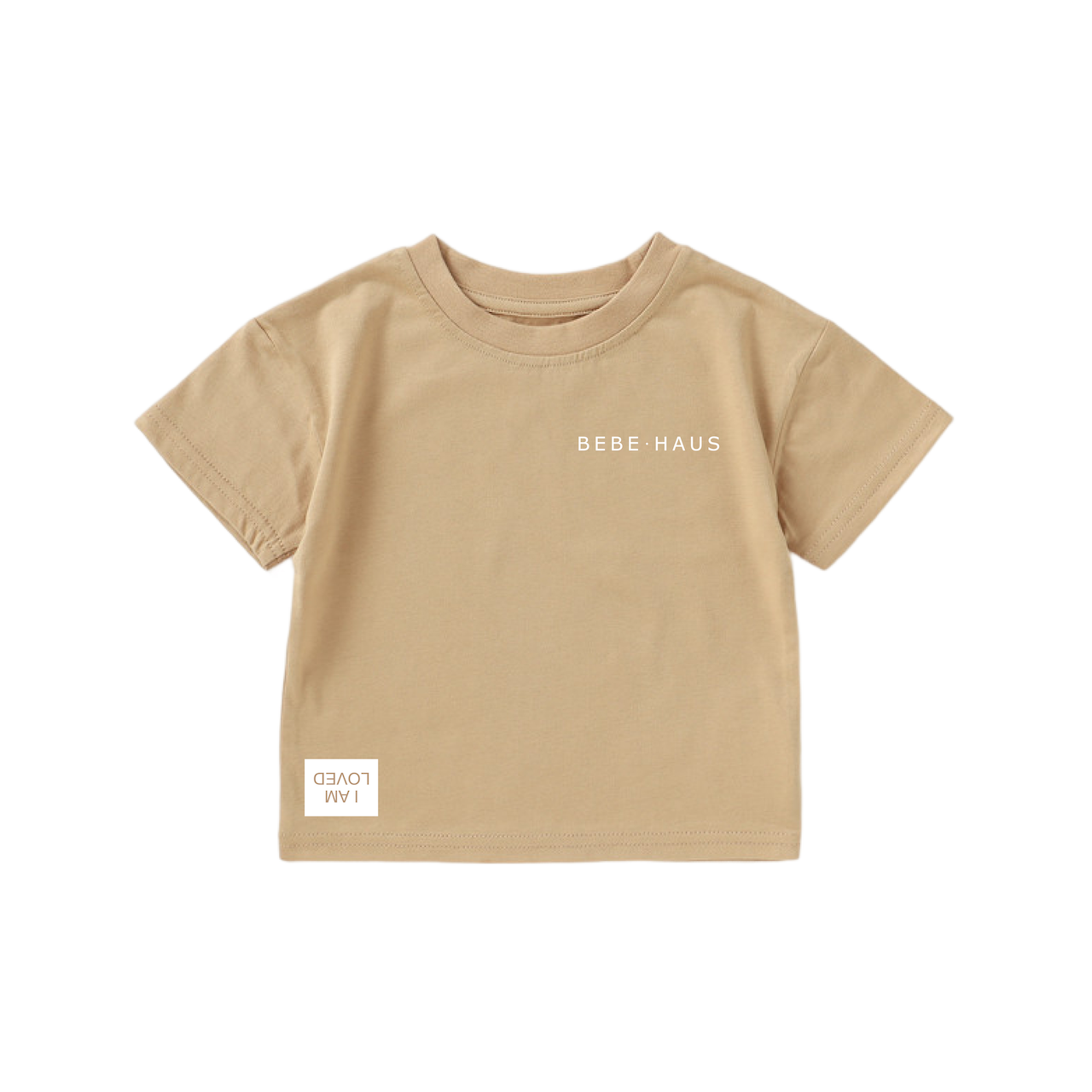 I AM LOVED T-Shirt - Latte