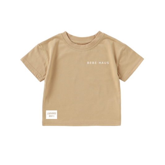 I AM SMART T-Shirt - Latte