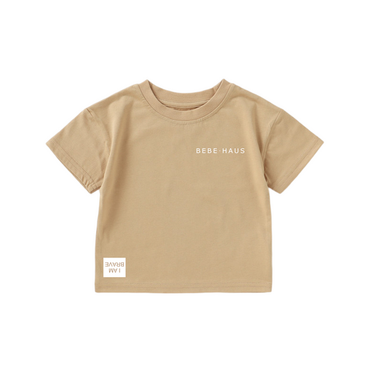 I AM BRAVE T-Shirt - Latte